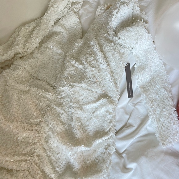 Anthropologie sequined dress 🤍 - Picture 5 of 8